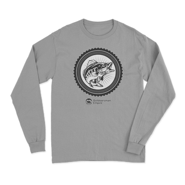 Fishing Vintage Men Long Sleeve Shirt